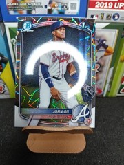 2025 Bowman Chrome – Prospects John Gil #BCP-172 Laser Refractor (RC)