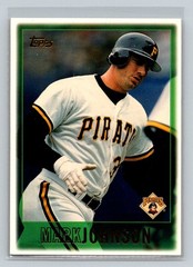 1997 Topps #99 Mark Johnson Pittsburgh Pirates Baseball Card
