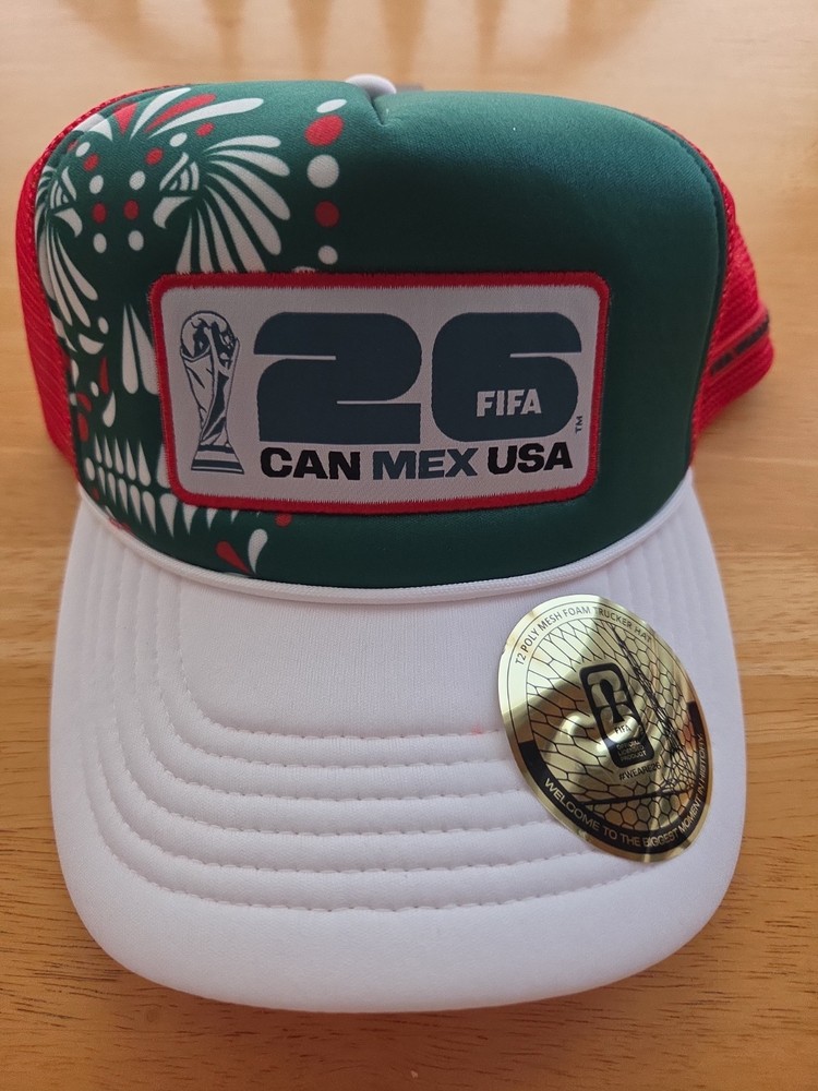 FIFA World Cup 2026 Mexico National Team Mesh Trucker Hat Snapback Cap New w/tag