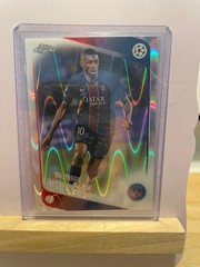 2025-26 Topps Chrome UCC Ousmane Dembele Raywave Refractor #3 PSG Buyback