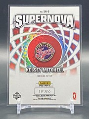 2025 Panini Instant WNBA Kelsey Mitchell Supernova Indiana Fever #SN-9