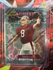 1995 Topps Finest Steve Young Boosters With Coating #175!