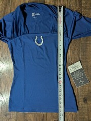 All Sport Couture NFL Womens Indianapolis Colts Red Zone Shirt NWT $90 XS