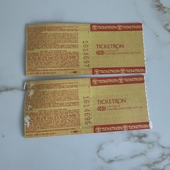 1985-86 CHICAGO BULLS BASKETBALL POCKET SCHEDULE MICHAEL JORDAN BUD AD + Stubs