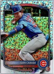 2025 Bowman Chrome #BCP-207 Juan Cabada Prospects Mini-Diamond