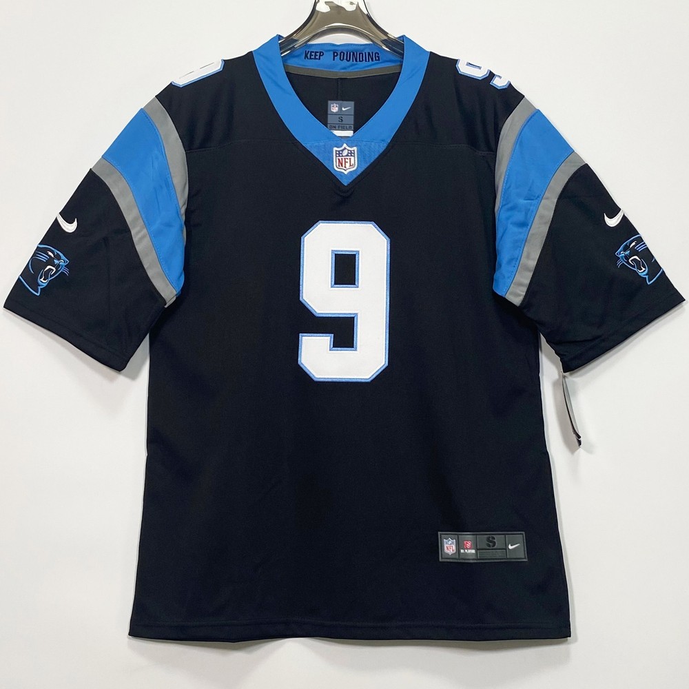 Bryce/#9/Young/Panthers/Stitched/Jersey/Black/S/M/L/XL/2XL/3XL/4XL