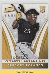 2014 Panini Boxing Day 79/499 Gregory Polanco #36 READ 1s8