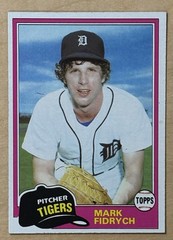 1981 Topps #150 Mark Fidrych Detroit Tigers THE BIRD