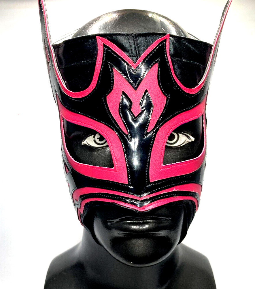 Women&rsquo;s Maravilla Semi Professional Grade Wrestling Lucha Libre Mask Black Pink