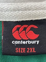 Canterbury Ireland 2014/15 Home Rugby Shirt Mens 2XL Green Short Sleeve IRFU