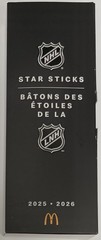 QUINN HUGHES – 2026 McDonald&rsquo;s Star Sticks Collectible – Minnesota Wild