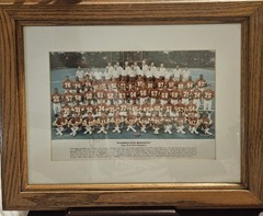 AUTOGRAPHED, ART Monk, & 1, Washington Redskins 1982 Superbowl Photo – Framed