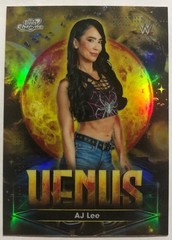 2026 Topps Cosmic Chrome WWE AJ Lee Planetary Pursuit Venus #PPV-10 SSP