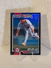 2026 Topps Series 2 DAYLEN LILE #549 /10 Nationals Future Stars Black Holo