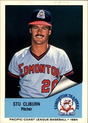 1984 Edmonton Trappers Cramer #113 Stu Cliburn – BB