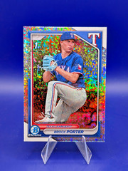 2024 Bowman – Chrome Prospects Brock Porter #BCP-36 Mini-Diamond Refractor (RC)