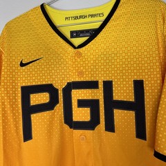 Nike Willie Stargell Pittsburgh Pirates City Connect Gold Jersey Men&rsquo;s X-Large
