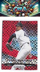 2015 Panini Prizm #156 Pedro Martinez Red Power Prizms #/125