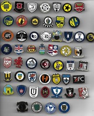 NON LEAGUE FOOTBALL CLUBS ENAMEL LAPEL BADGES LIST B
