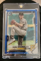 2021 Bowman Chrome Draft Sapphire Edition – Bubba Chandler #BDC-41 (RC)