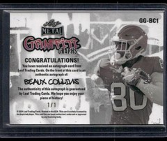 2024 Leaf Metal #GG-BC1 Beaux Collins Grafitti Graphs Super Prismatic Gold #/1