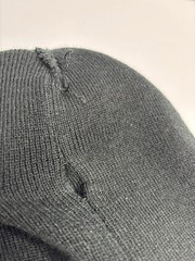 Vintage WWE RAW Beanie Hat Y2K Black Knit Cap World Wrestling Entertainment