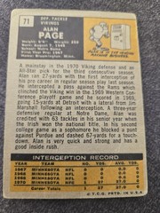 1971 Topps – Alan Page #71