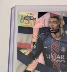 2025-26 Topps Chrome UCC Ousmane Dembele Global Attraction Auto /99 PSG