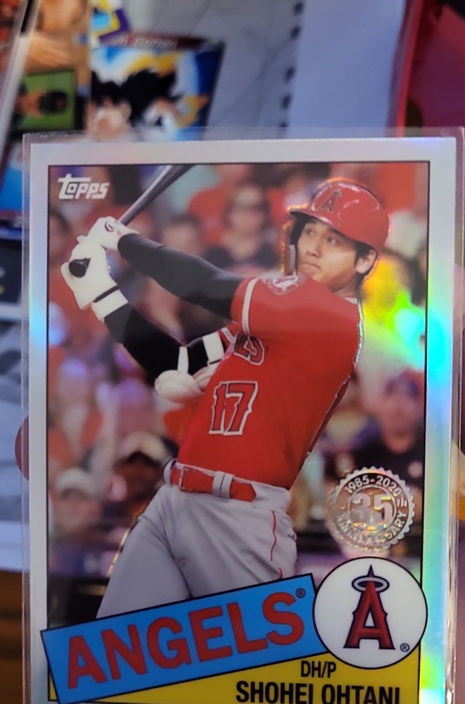 2020 Topps Chrome – 1985 Topps Shohei Ohtani #85TC-7