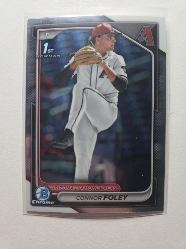 2024 Bowman Chrome 1st Connor Foley BDC 50 Diamondbacks