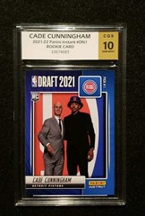 *CADE CUNNINGHAM* 2021-22 Panini Instant Draft Night #DN1 *CGS 10* Rookie Card