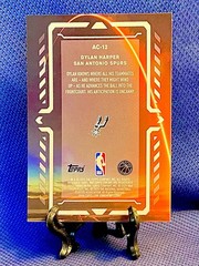 DYLAN HARPER 2025-26 Topps Chrome RayWave Refractor Activator AC-12 Rookie SPURS