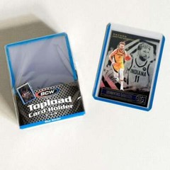 1 pack of 25 BCW 3&Prime; x 4&Prime; Blue Border Topload Standard Sized Card Holders