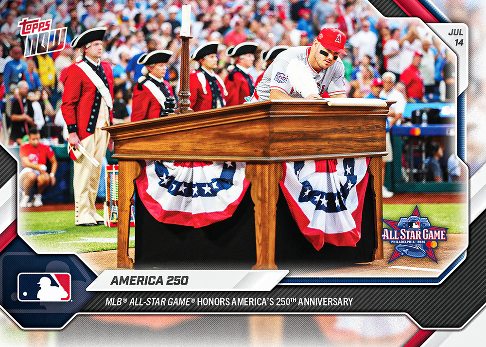 AMERICA 250 – 2026 MLB Topps Now #456 ALL-STAR GAME – Philadelphia IN HAND