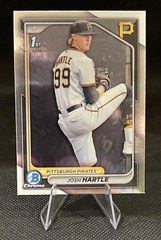 2024 Bowman Draft Chrome Josh Hartle 1st Bowman BDC-3 Pittsburgh Pirates