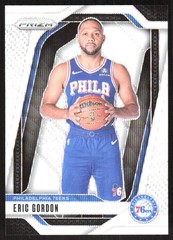 2540K 2024-25 Panini Prizm #180 Eric Gordon Prizms White Wave #/38