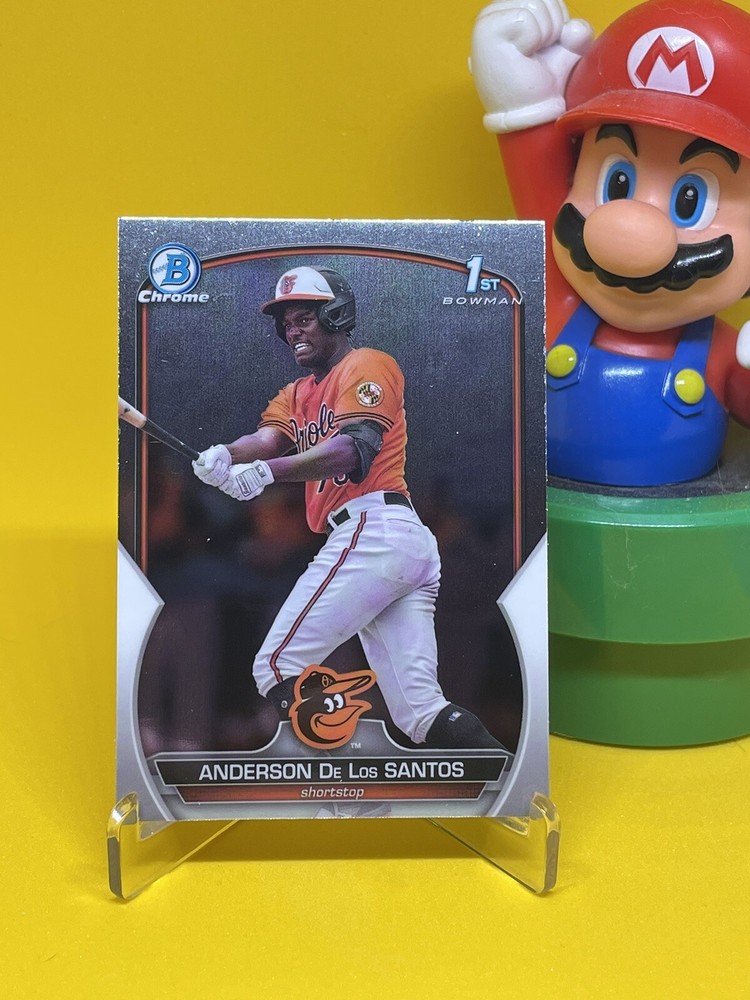 Anderson De Los Santos 2023 Bowman Chrome Prospect #BCP-207 Baltimore Orioles