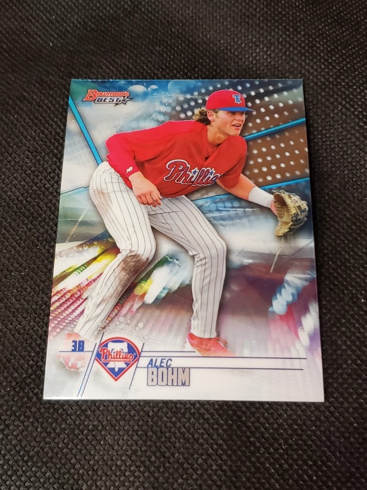 2018 Bowman&rsquo;s Best • ROOKIE CARD • ALEC BOHM • 4 FOR $7 READ DESCR FOR INFO