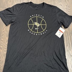 NWT Nike Dri-Fit UCF Knights Black Gold Legend Short Sleeve T-Shirt Mens Large L