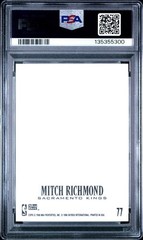 1996 SKYBOX Z-FORCE Z-CLING #77 MITCH RICHMOND PSA 10