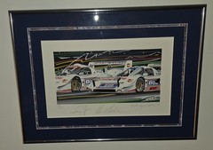 81/125 1991 Randy Owens Of Davy Jones & Raul Boesel Signed Jaguar Racing Art