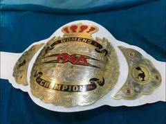 TNA WOMENS WRESTLING CHAMPIONSHIP BELT ADULT SIZE 2mm