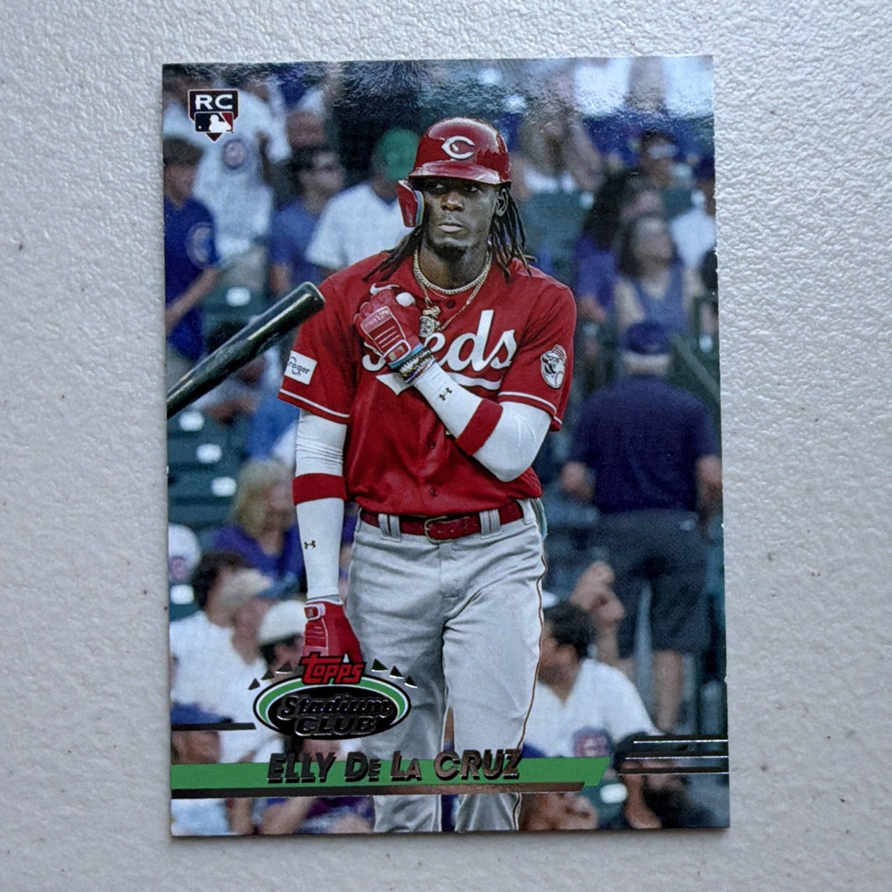 Elly De La Cruz 2024 stadium club RC 1991 rookie Design Variation SSP – Reds