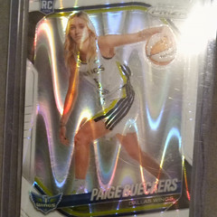 Panini 2025 Prizm WNBA Paige Bueckers White Seismic Prizm RC Var #147