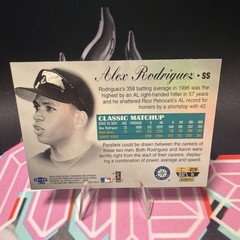 1999 Flair Showcase – ALEX RODRIGUEZ – Row 1 Seat 14 – MARINERS 654/1500