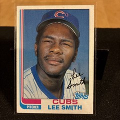 1982 Topps #452 Lee Smith RC Chicago Cubs