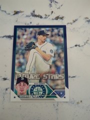 2023 Topps Series 1 – Future Stars George Kirby #195 Royal Blue