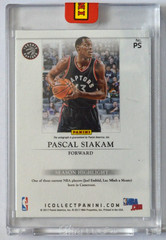 2017 PASCAL SIAKAM Panini NBA Private Signings 1 of 1 Auto #PS True 1/1 Raptors