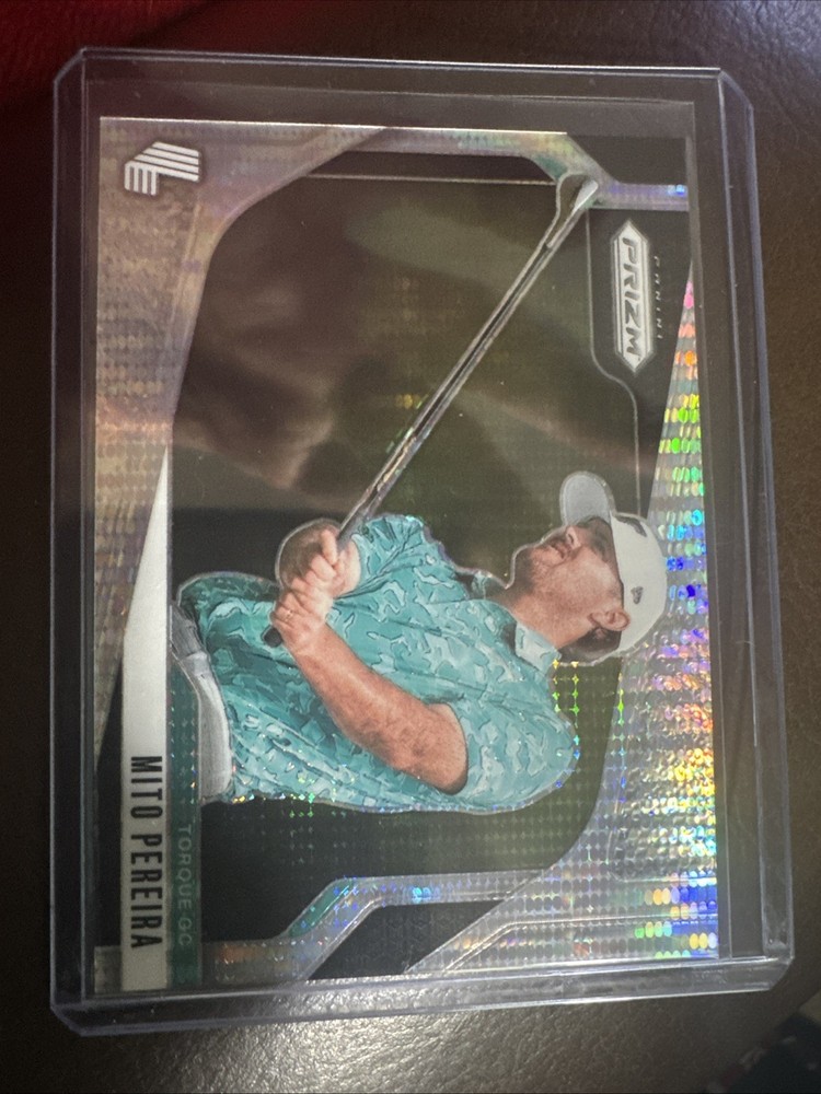 2025 Panini Prizm LIV Golf – Mito Pereira #89 Horizontal Pulsar Prizm