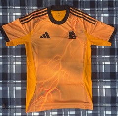 Men&rsquo;s adidas Orange AS Roma 2025/26 Away Jersey Mens S NWT